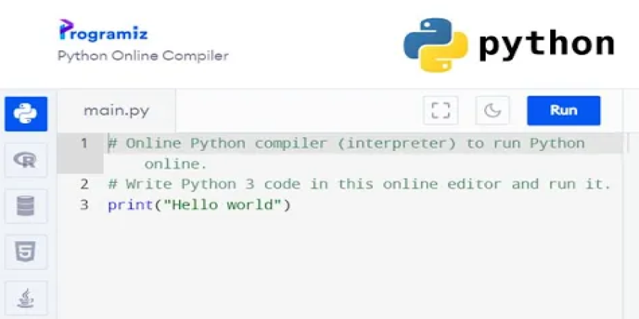 Online Python compiler